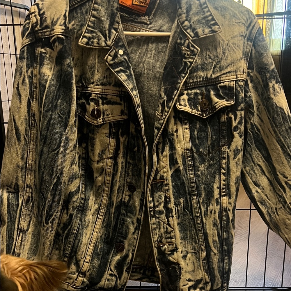 Denim Acid Wash Jacket